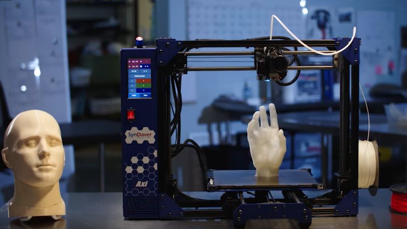 Máy in 3D thay thế hoàn toàn kỹ thuật sản xuất truyền thống