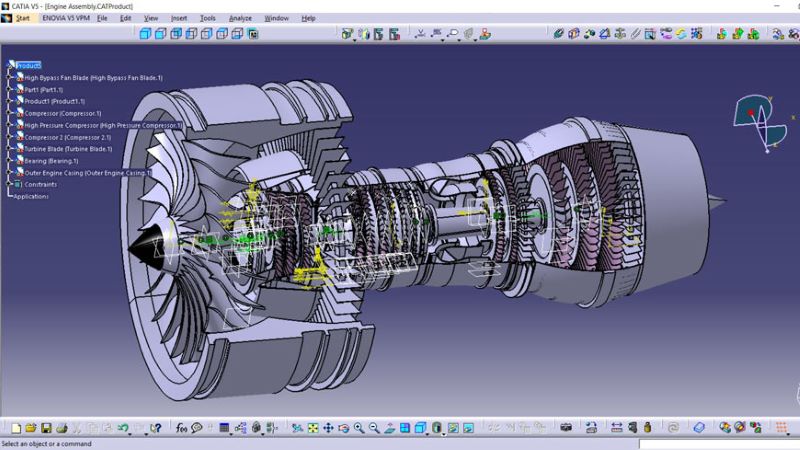 CATIA phần mềm vẽ cơ khí chuyên nghiệp